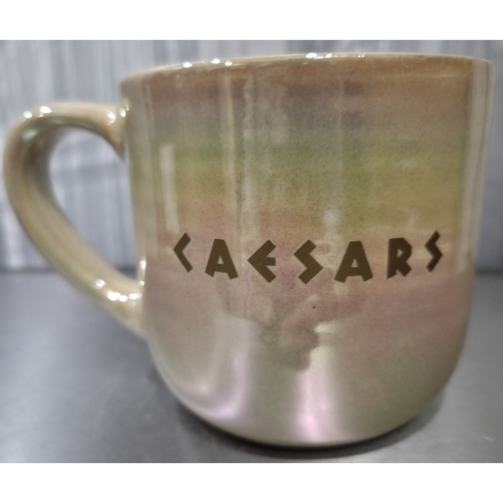 Caesars Palace Iridescent Casino Memorabilia Coffee Mug 12oz.